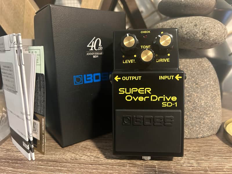 Boss SD-1-4A 40th Anniversary Super Overdrive