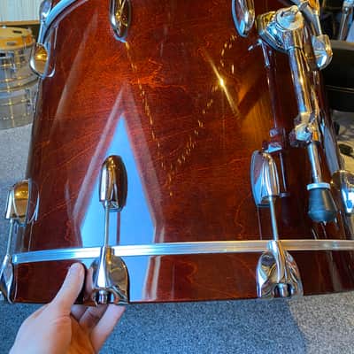 Gretsch USA Custom Bass Drum 22x22 - Walnut High Gloss (2006) image 10