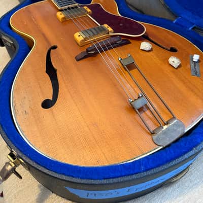 Epiphone Zephyr DeLuxe Regent 1950 - 1957 - Natural Blonde image 2