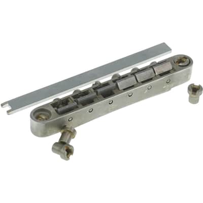 Faber ABRL-TA ABRL Bridge, pat. pend. Locking System, Aged Nickel, TITANIUM saddles image 2