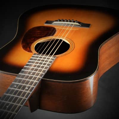 Pre War Adirondack & Mahogany Dreadnought Shade Top D-18 image 16