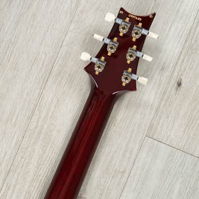 PRS Paul Reed Smith Modern Eagle V 10-Top Guitar, Rosewood Fretboard, Wings, Dark Cherry Sunburst image 9