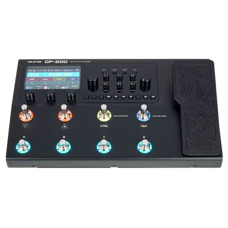 Valeton GP-200 Multi-Effects Processor 2022 - Present - Black image 1