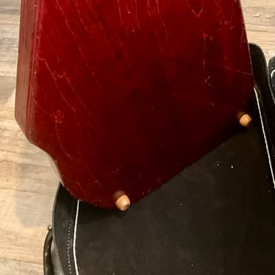 Oscar Schmidt 36-String Angel Harp - Red - w/ Case image 6