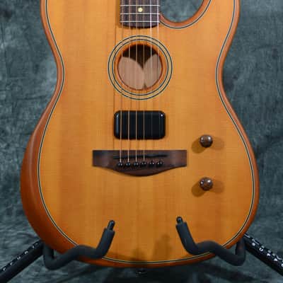 Fender Acoustasonic Standard Telecaster Aged Natural w/ FREE Same Day Shipping image 1