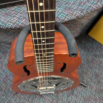 Gretsch G9200 Boxcar Round-Neck Resonator Guitar 2010s - Natural image 3