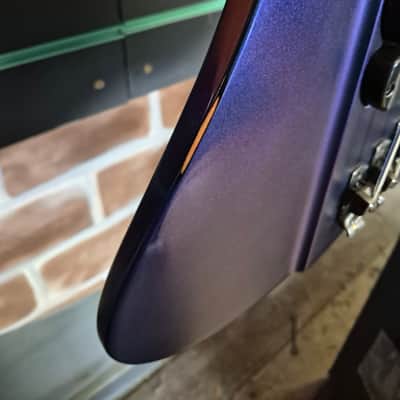 Dingwall D-Roc Standard Matte Blue-To-Purple Colorshift Multi-Scale Electric Bass image 4