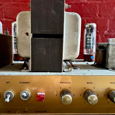 Marshall JTM100 Head HENDRIX JOURNEY Black 1966 image 13
