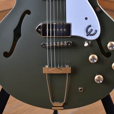 Epiphone Casino Worn Olive Drab image 5