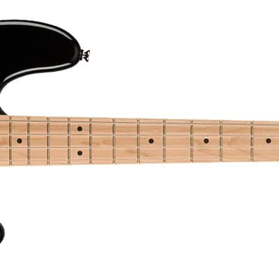 Squier Affinity Precision Bass PJ Pack with Rumble 15 Combo, Laurel Fretboard, Gig Bag  - Black image 4