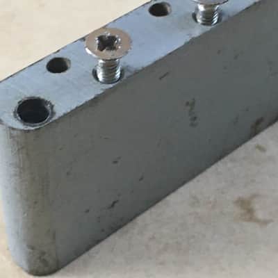 Vintage Fender Lefty Tremolo Fender Strat Block Natural Heavy Relic 56mm 2 3/16” image 2