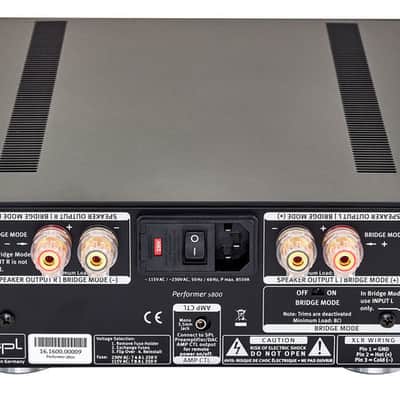 SPL Performer S800 Stereo Power Amplifier (Black) image 4