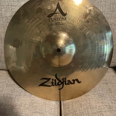 Zildjian 14" A Custom Hi-Hat Cymbals (Pair) image 7
