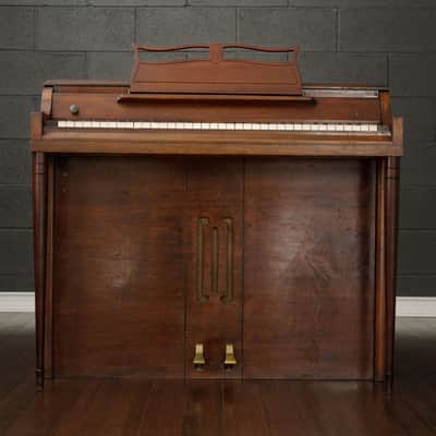 Wurlitzer 700 Electronic Piano in Mahogany image 8