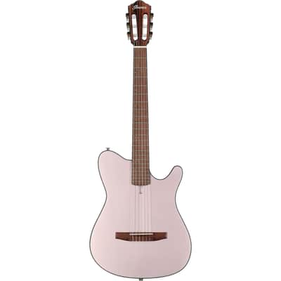 Ibanez FRH10N Classical Acoustic-Electric Guitar, Rose Gold Metallic image 4