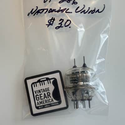 National Union VT-286 Vacuum Tube Circa-1940s-Glass image 4