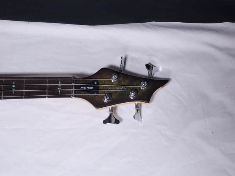 超希少 TRABEN Array Attack Rockfield エレキベース TRABEN Array Attack 4-string electric BASS guitar Granite w/ CASE