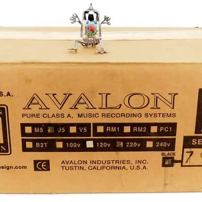 Avalon U5 Mono Black Instrument & DI Preamp +Neuwertig +OVP+ 1,5 Jahre Garantie image 3