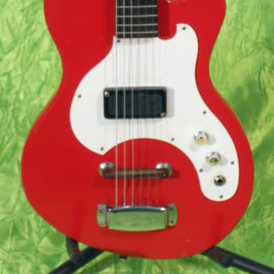 Supro Super Seven Short Scale Guitar w / Original Case Vintage 1965! image 2
