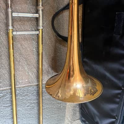 Yamaha YSL-682G trigger Trombone, Large bore. Made in Japan image 3