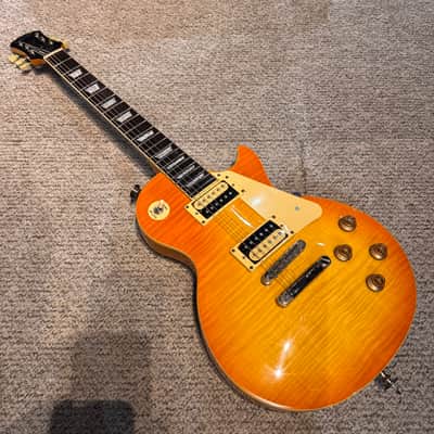 Epiphone Les Paul Standard Plus Top 2003 Trans Amber image 5