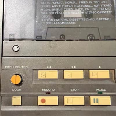 TASCAM 244 Portastudio 4-Track Cassette Recorder 1980s - Brown image 4
