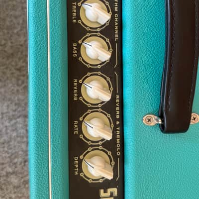 Tone King Sky King 2-Channel 35-Watt 1x12" Guitar Combo 2018 - Present - Turquoise - !st Run image 7