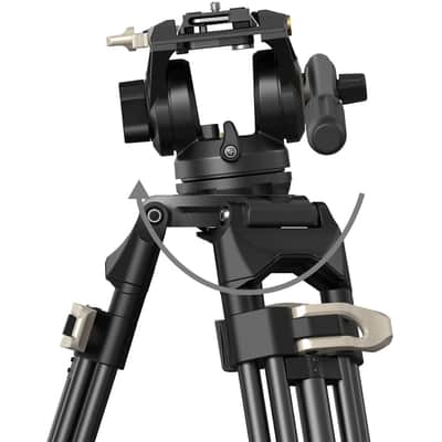 SmallRig AD-01 Heavy-Duty Tripod with Fluid Head image 5