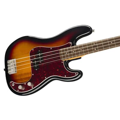 Squier Classic Vibe 60s Precision Bass - 3-Color Sunburst image 2