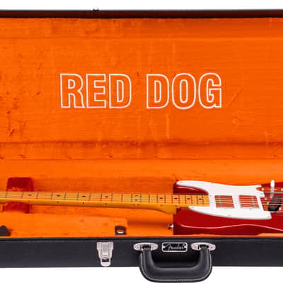 Fender Stories Collection Mike Campbell Red Dog Telecaster Maple Fingerboard - Red Dog Red image 3