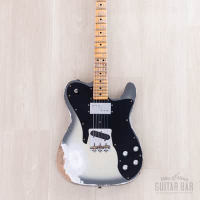 2025 Fender Custom Shop Limited Edition ‘67 Telecaster Custom Super Heavy Relic Inca Silverburst w/ Case, CoA image 2