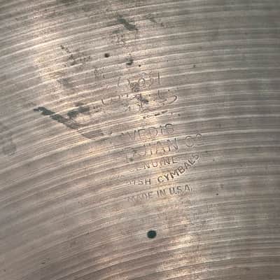 Zildjian 21" A. 50's Large Stamp Ride Cymbal - 2695g imagen 6