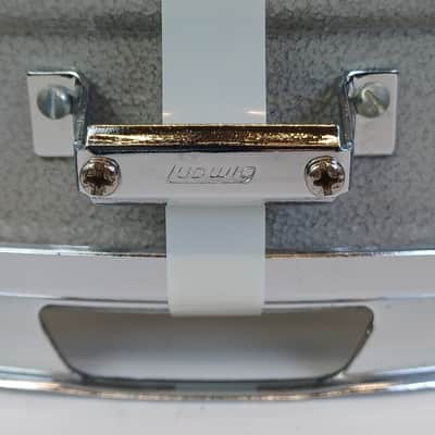 Ludwig 5x14"Acrolite #3130884 Snare Drum B/O 80s Aluminum Shell Vintage USA 8Lug image 7