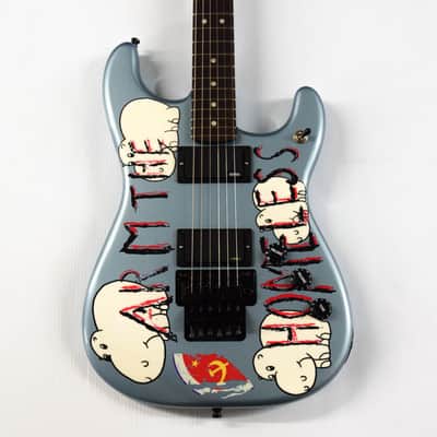 Fender Tom Morello "Arm The Homeless" Signature Stratocaster - Ice Blue Metallic image 1