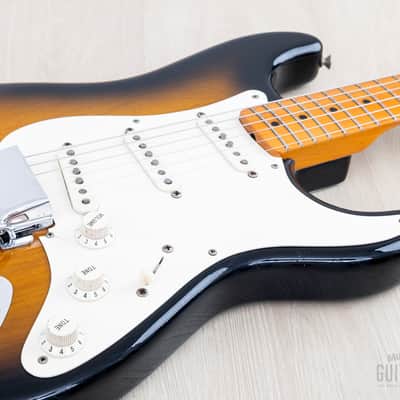 1983 Fender Fullerton American Vintage '57 Stratocaster Sunburst w/ Case, Hangtags image 6