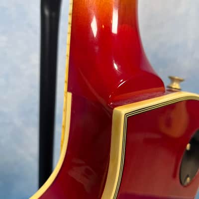 Greco EG-500 Custom Cherry Sunburst Made in Japan, MIJ image 17
