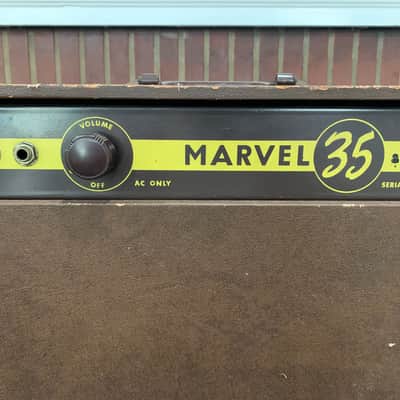 Marvel 35 1946 Tube Amp image 8