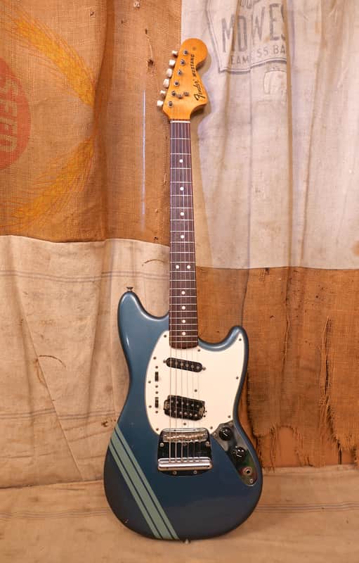 Fender Mustang 1974 - Competition Blue image 1