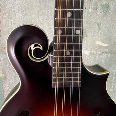 The Loar LM-310F-BRB Honey Creek F-style Mandolin - Satin Brownburst #0497 image 5