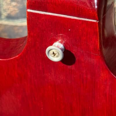 Gibson SG Standard 1973 - Bigsby Cherry Red image 14