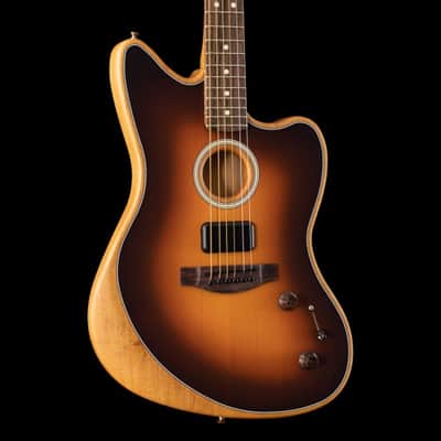 Fender Acoustasonic Player Jazzmaster 2 Tone Sunburst image 1