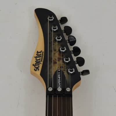 Schecter Reaper-6 FR S Guitar Satin Charcoal Burst B-Stock 2364 image 4