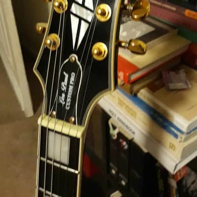 Epiphone Les Paul Custom PRO 2018 Black with hard case image 3