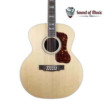 Guild F-512E 12-String Acoustic-Electric Guitar W/Case image 1