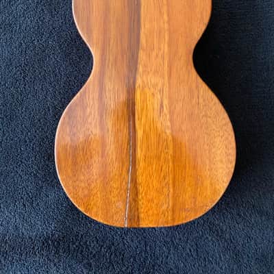 Vintage Jonah Kumalae Hawaiian Solid Koa Soprano Ukulele image 21