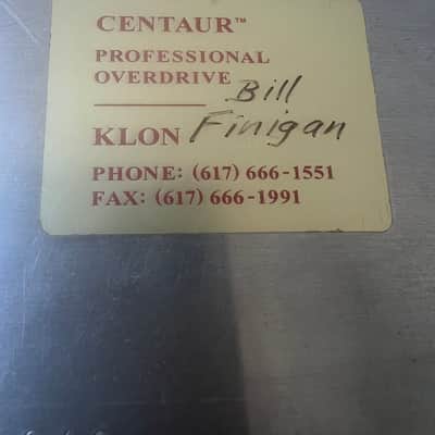 Klon Centaur Gold Long Tail - S/N 911 (Horsie) image 14
