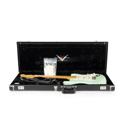 Used Fender Custom Shop Total Tone 1957 Stratocaster Surf Green 2013 image 11