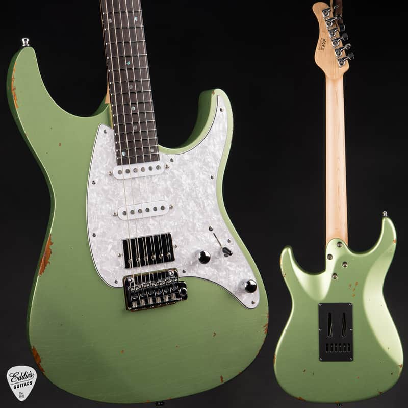 Mayones Aquila Aged V24 6 - Monolith Metallic Celadon Green image 1