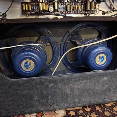 Vintage 1963 Vox AC30 2×12 Copper Top Blues Guitar Valve Amplifier Combo *1960s* image 12