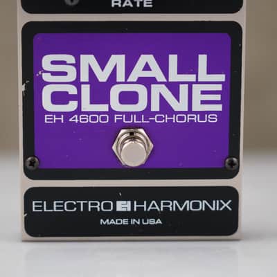 Electro-Harmonix EHX EH4800 Small Clone Full Chorus Effects Pedal #58790 image 4